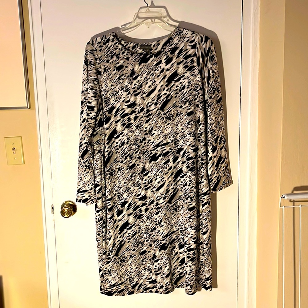 Straight sides dress